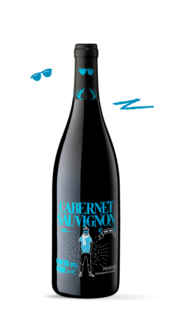 Vinya del Mar Azul en gran cada botella Una | historia